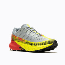 Load image into Gallery viewer, Merrell Men&#39;s Agility Peak 5 Trail Running Shoes (Highrise/Hiviz)
