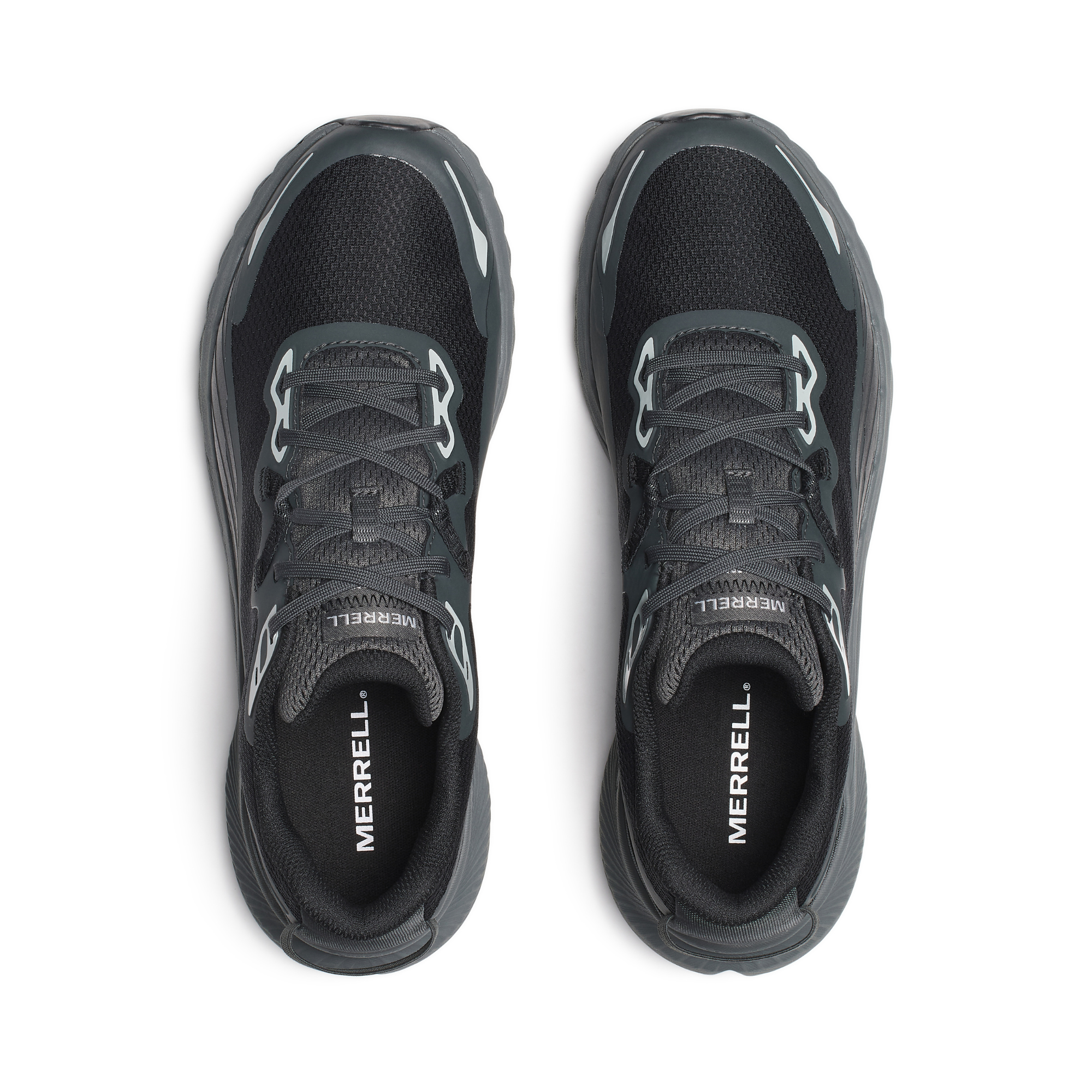Merrell Men's Agility Trail Waterproof Trail Running Shoes (Black)