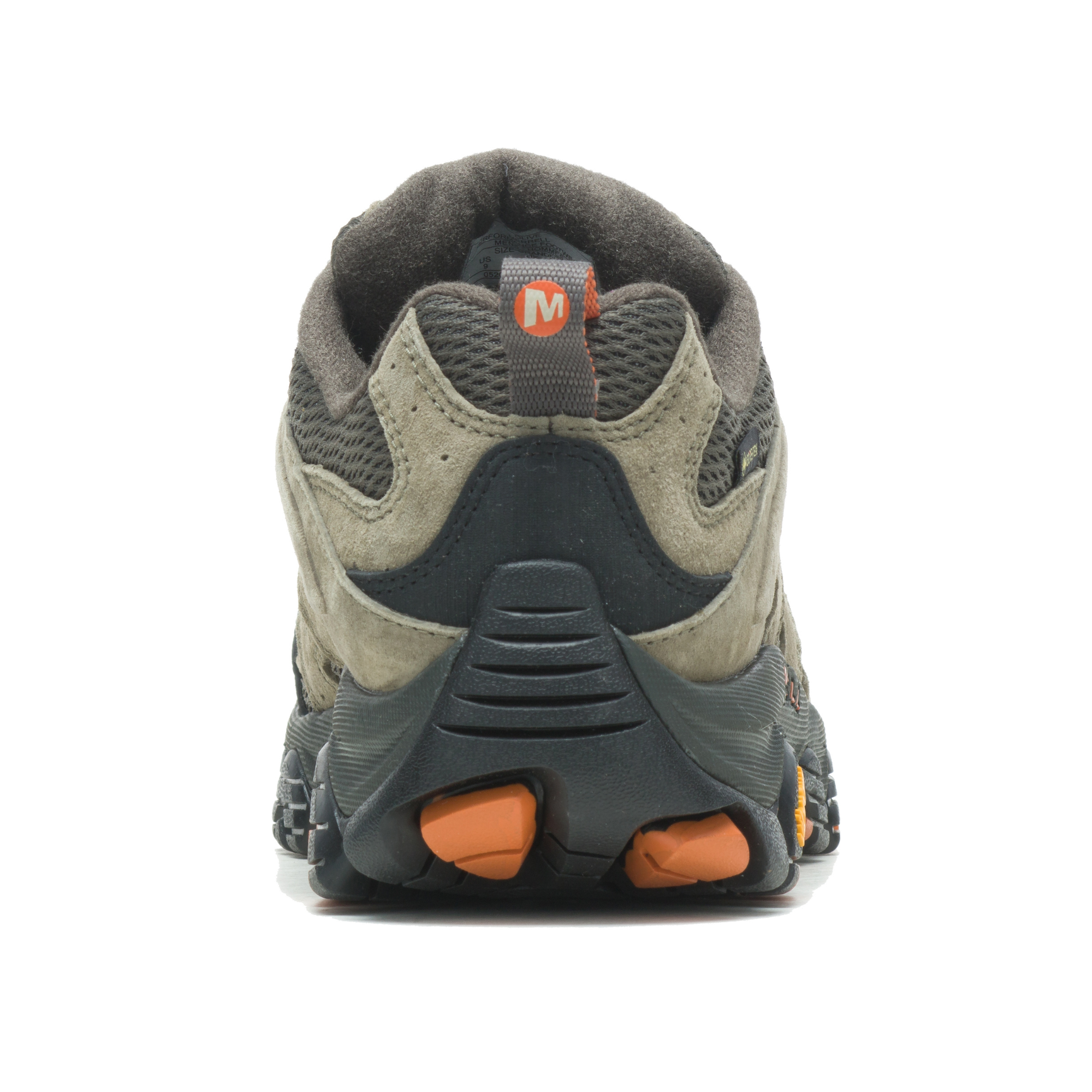 Merrell Men's Moab 3 Gore-Tex Wide Fit Trail Shoes (Olive)