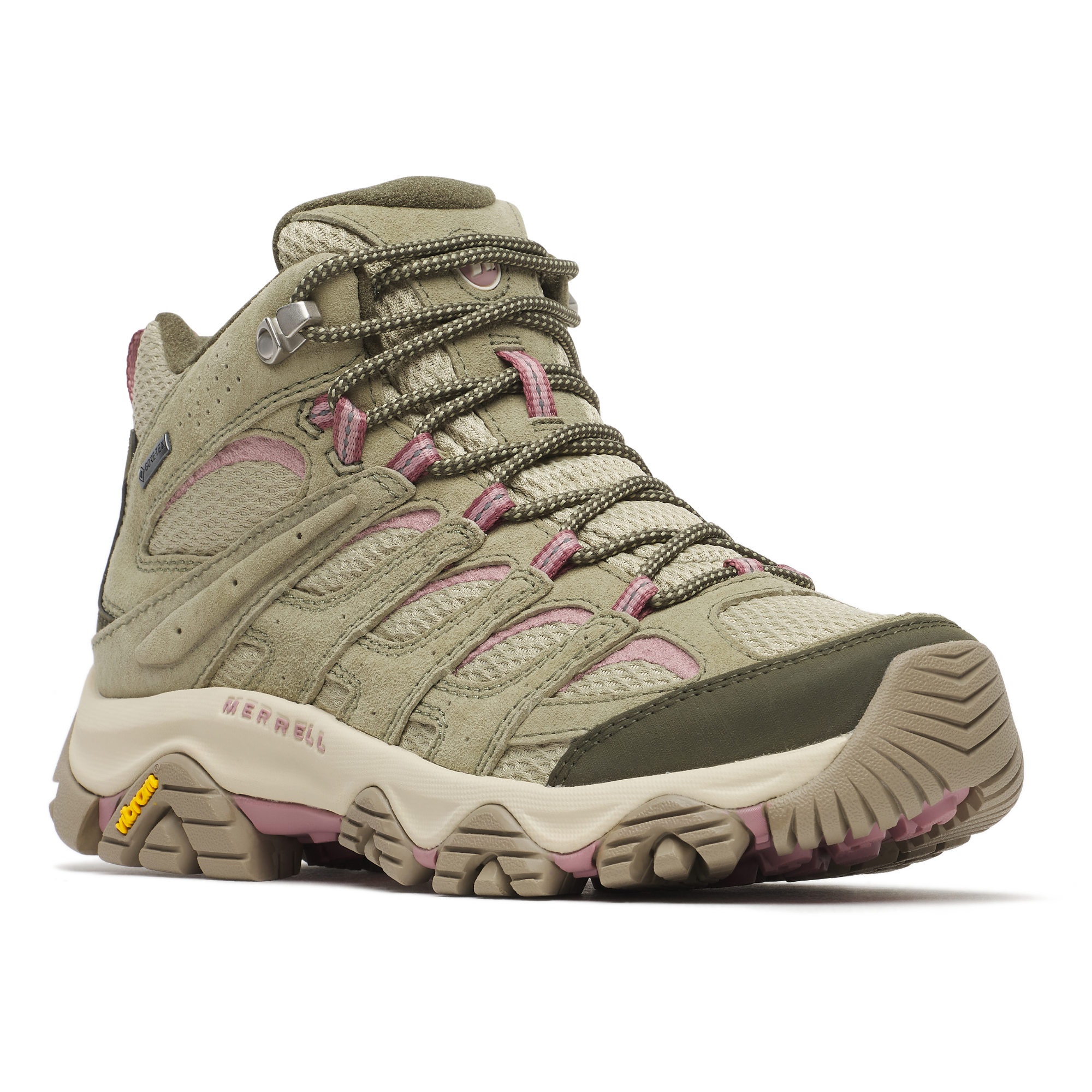 Merrell Women's Moab 3 Gore-Tex Mid Trail Boots Olivine J00005416