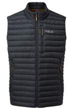 Load image into Gallery viewer, Rab Men's Microlight Down Body Warmer (Beluga)