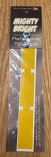 Load image into Gallery viewer, Dennett Mighty Bright Reflective Tip Tape (Yellow)(4 Strips)
