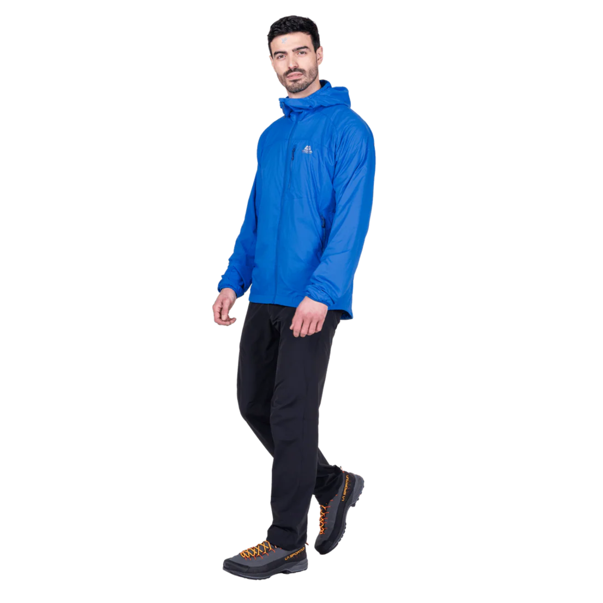 Mountain Equipment Men's Aerotherm Hooded Softshell Jacket (Atlantic Blue)