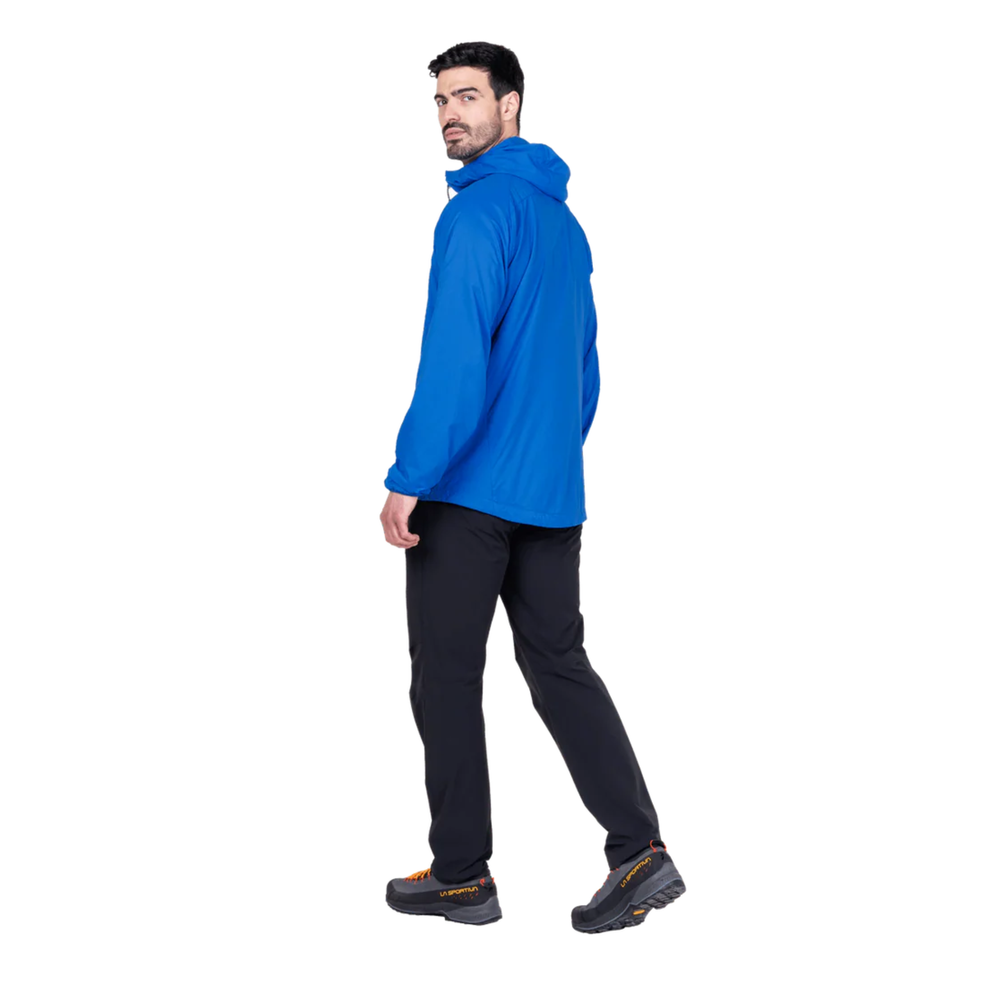 Mountain Equipment Men's Aerotherm Hooded Softshell Jacket (Atlantic Blue)