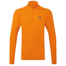 Load image into Gallery viewer, Mountain Equipment Men's Cerrig Long Sleeve Quarter Zip Technical Top (Rust)