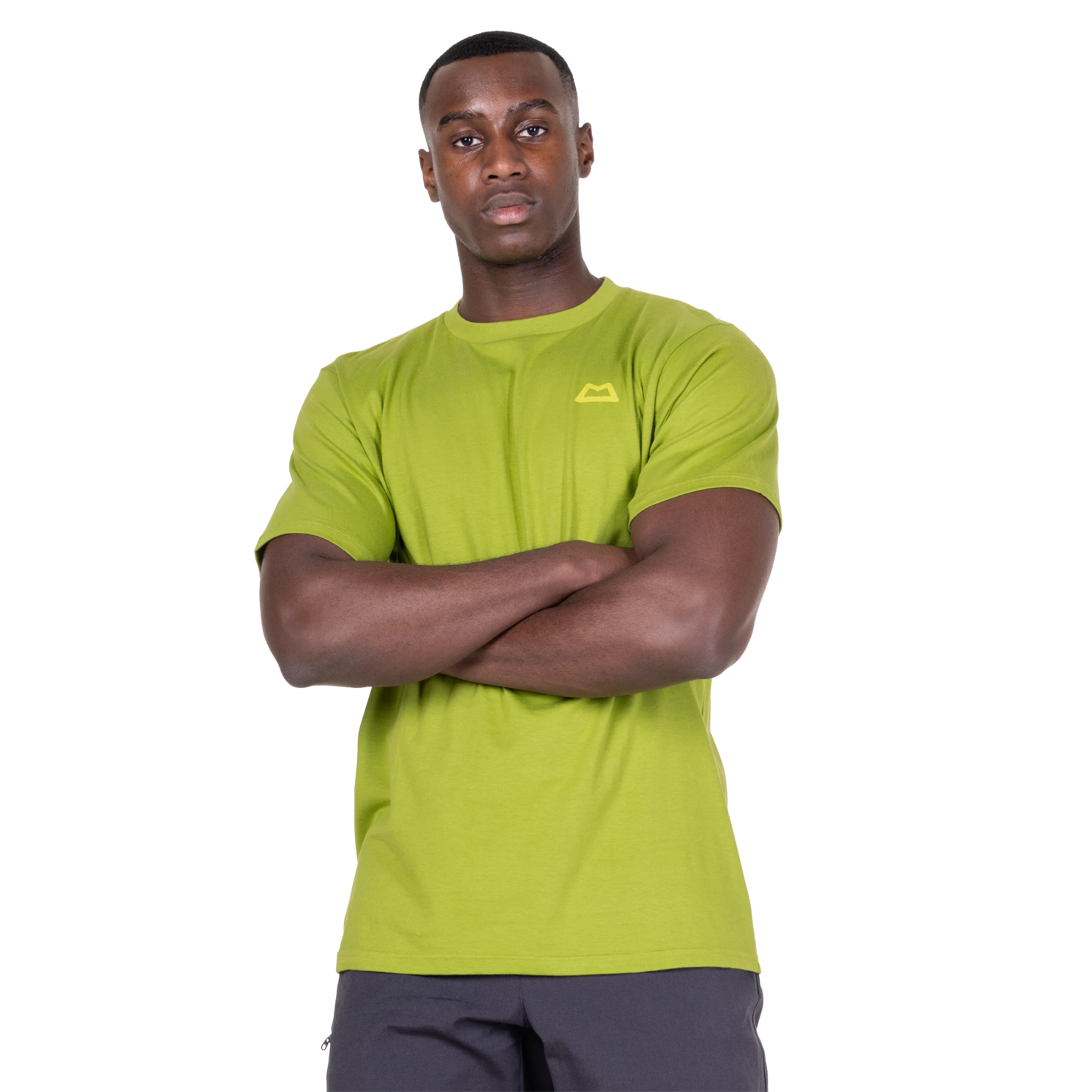 Mountain Equipment Men's Everest Organic Cotton Short Sleeve Tee (Cactus)