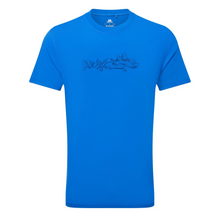 Load image into Gallery viewer, Mountain Equipment Men's Groundup Skyline Short Sleeve Technical Tee (Atlantic Blue)