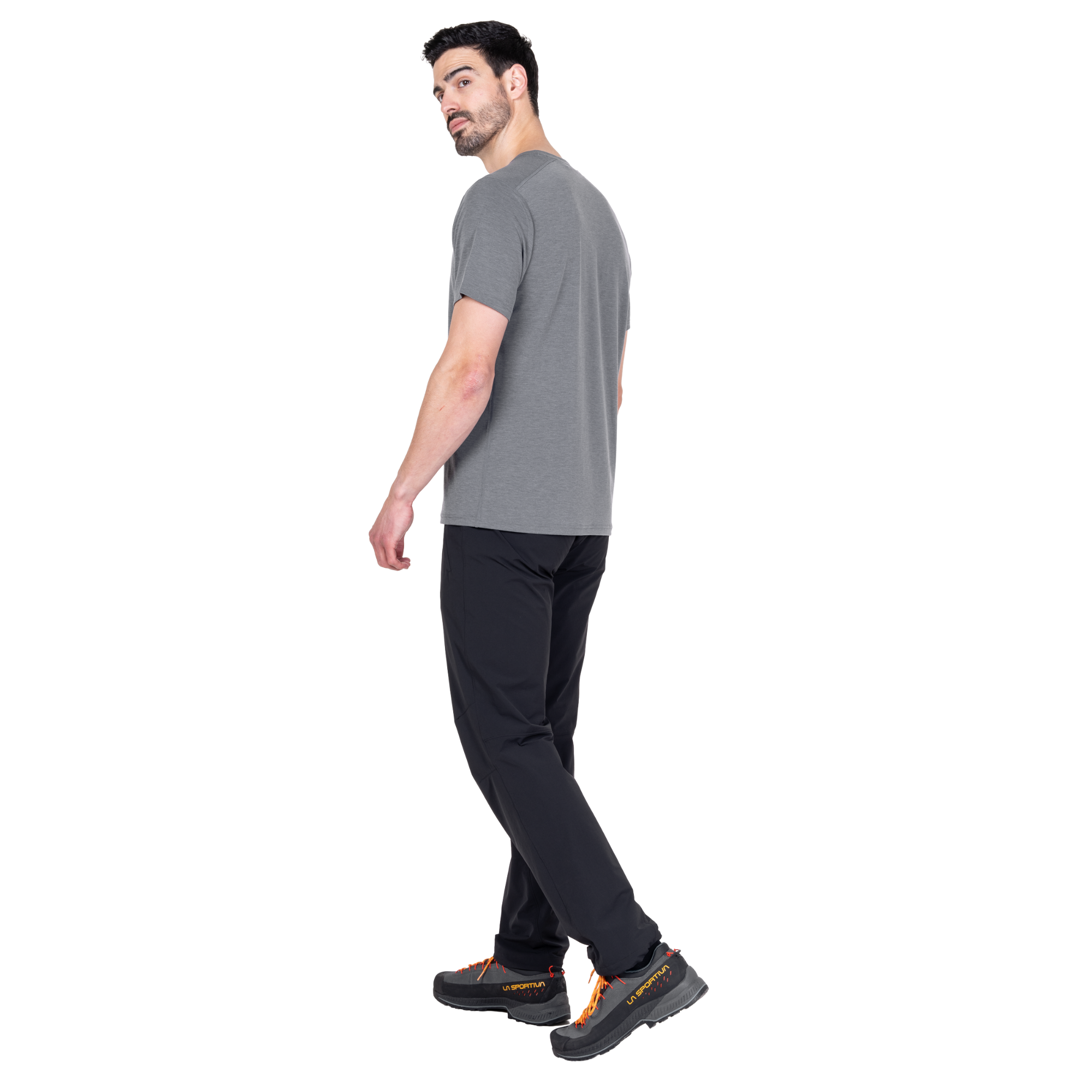 Mountain Equipment Men's Headpoint Emblem Technical Tee (Flint Grey)