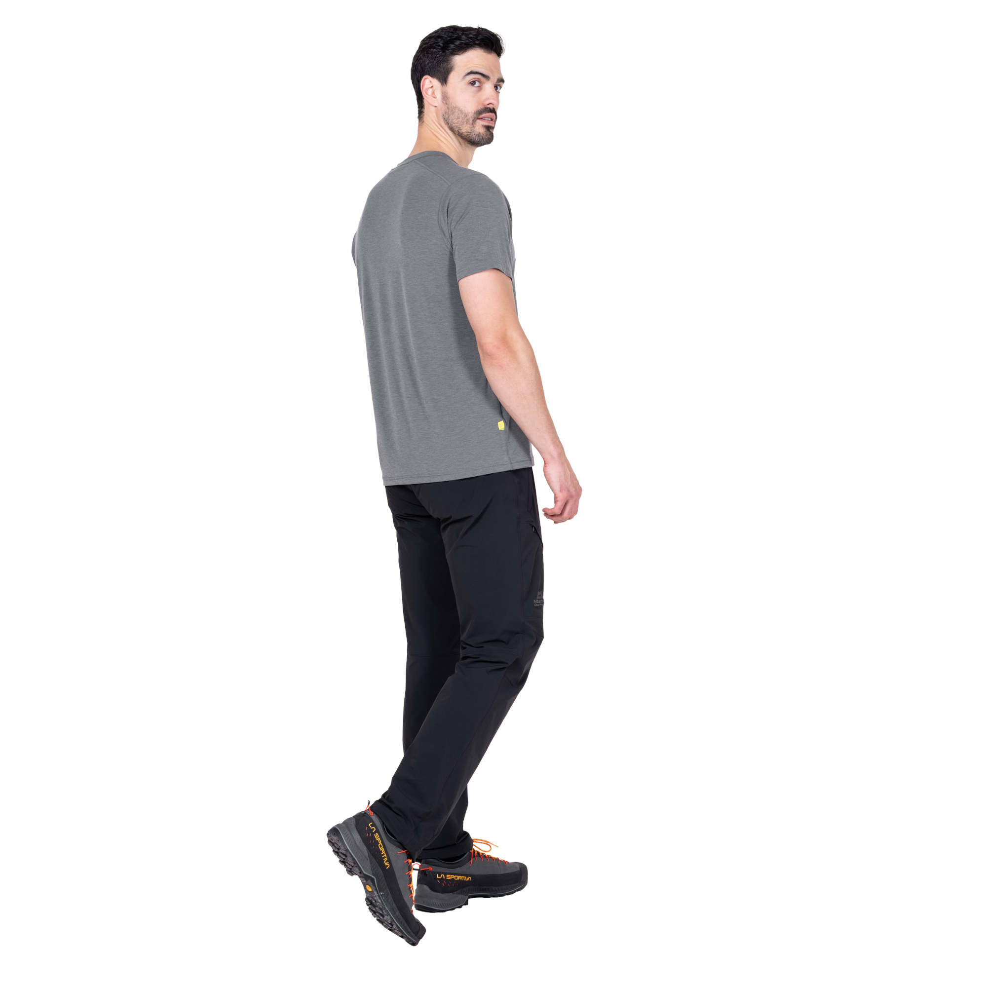 Mountain Equipment Men's Headpoint Emblem Technical Tee (Flint Grey)