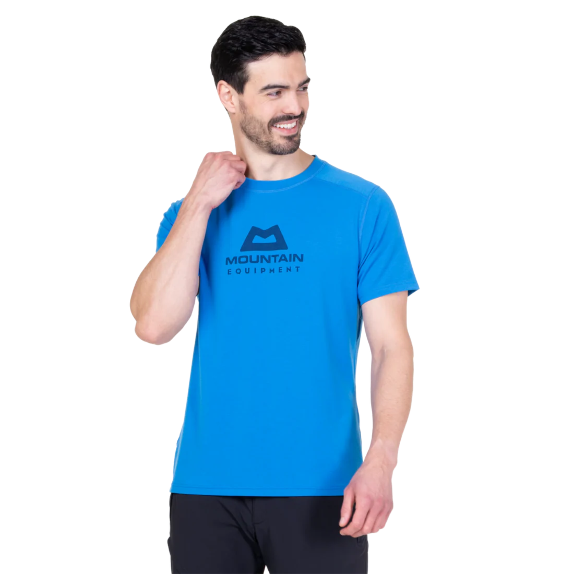 Mountain Equipment Men's Headpoint Emblem Technical Tee (Atlantic Blue)