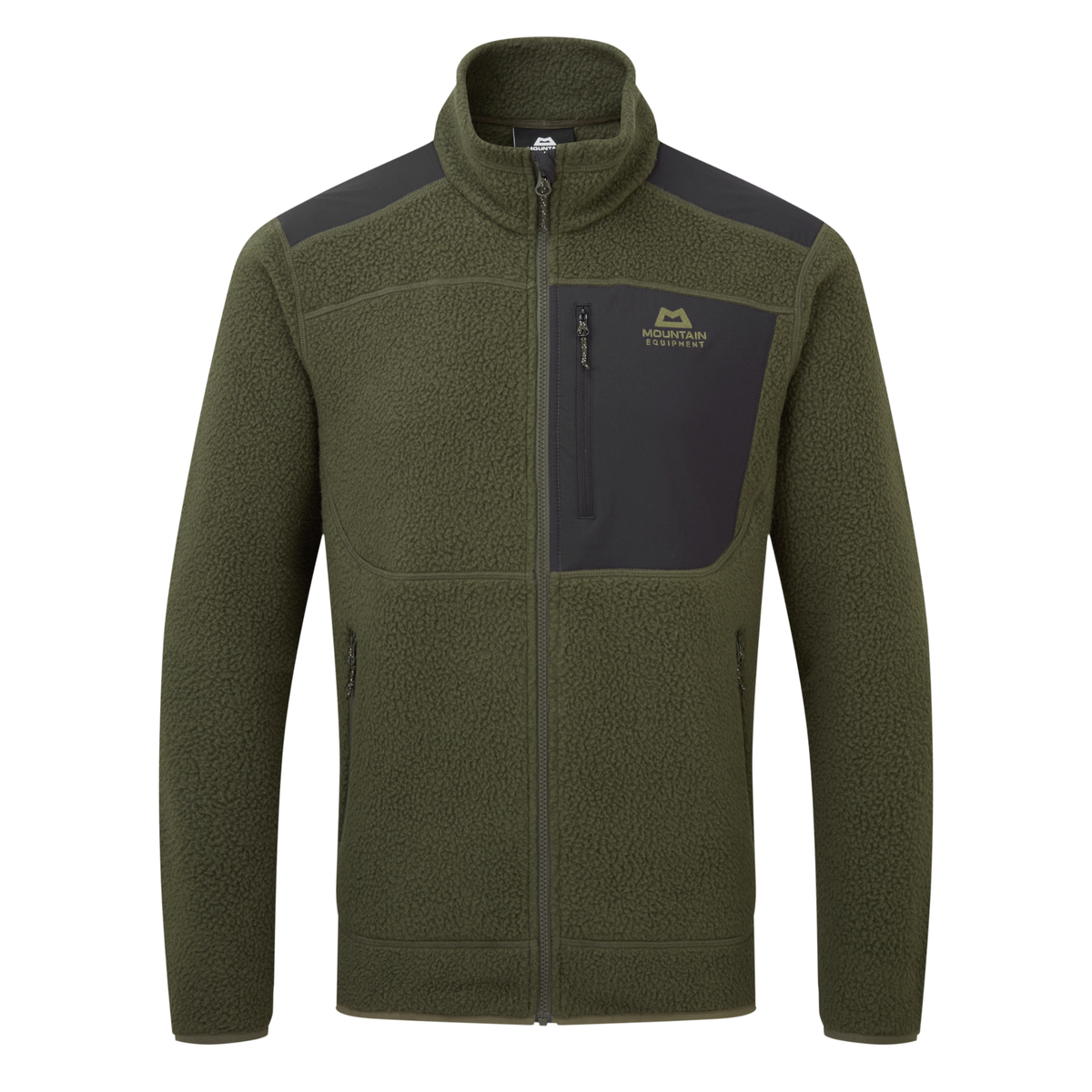 Mountain Equipment Men's Highpile Full Zip Fleece (Buckthorn/Black)