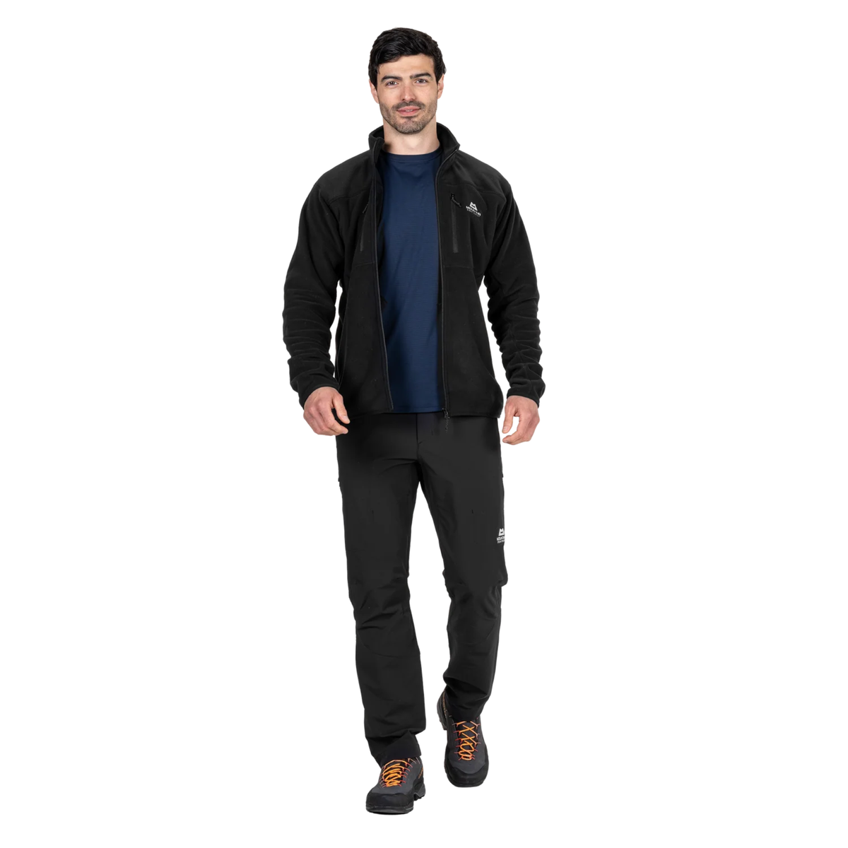 Mountain Equipment Men's Indus Full Zip Fleece (Black)