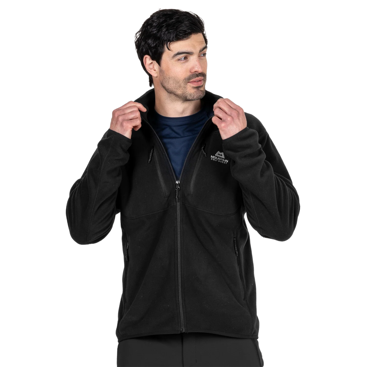 Mountain Equipment Men's Indus Full Zip Fleece (Black)
