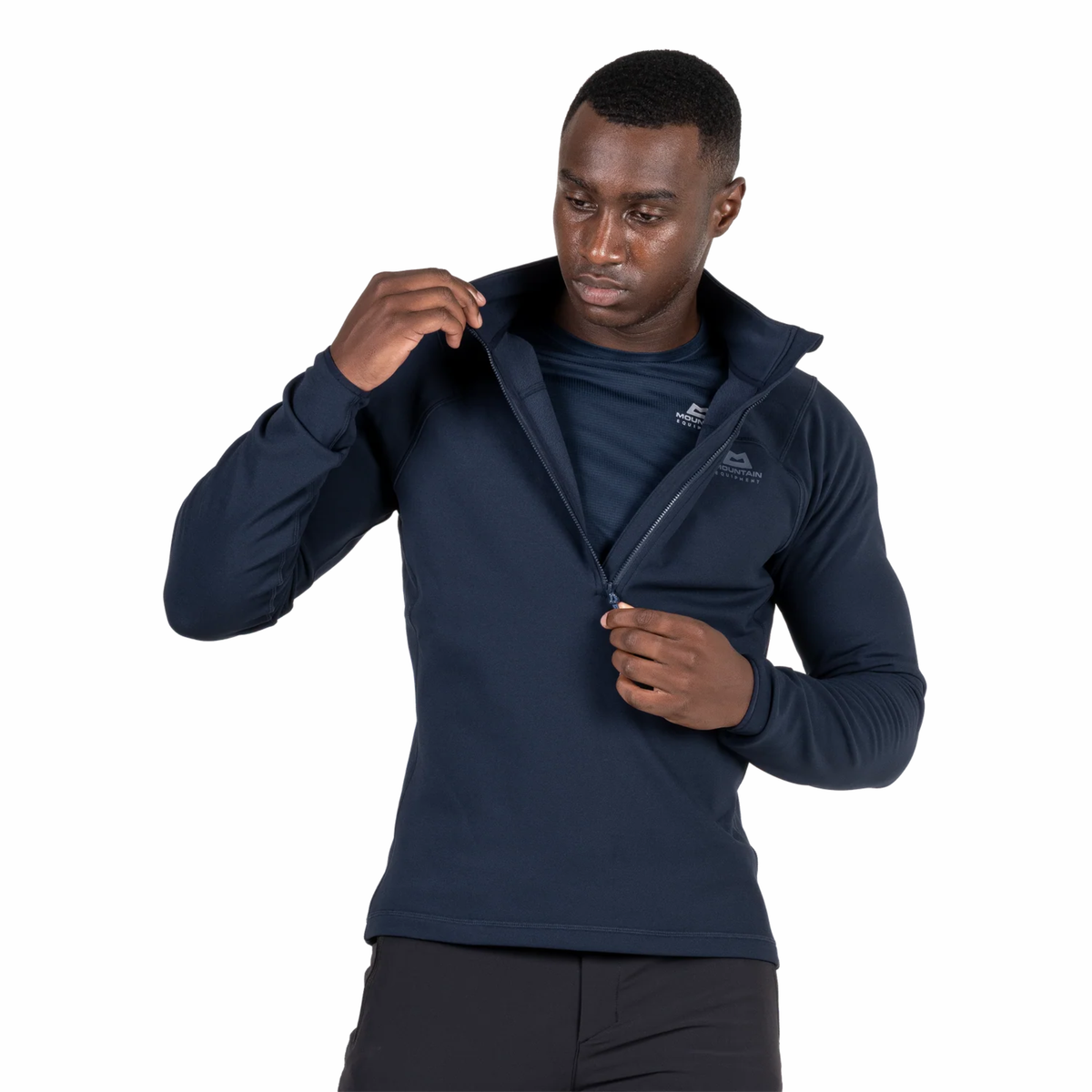 Mountain Equipment Men's Jorasses Lite Half Zip Fleece Top Me-01286 Cosmos ME-008963