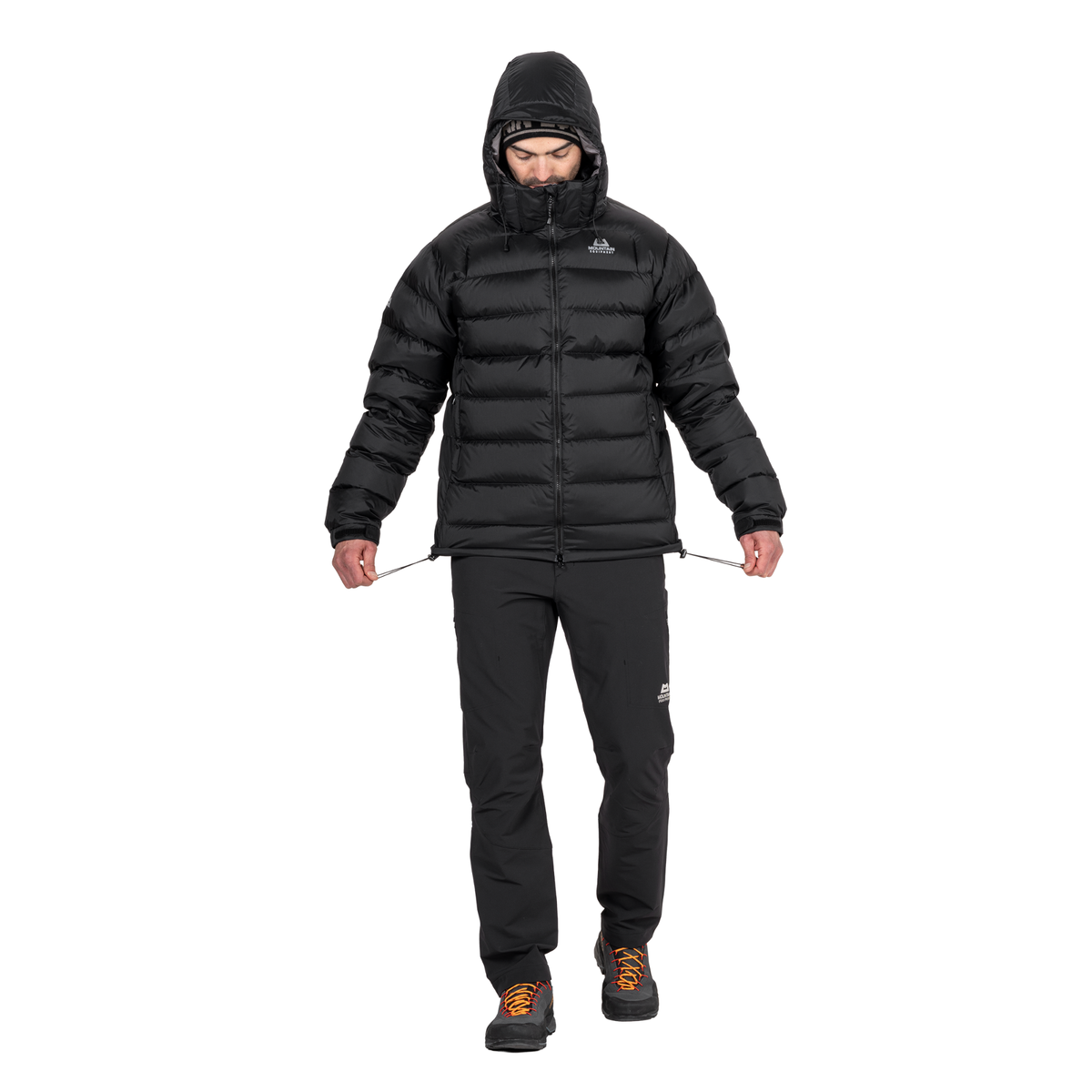 Mountain Equipment Men's Lightline 700 Fill Hooded Down Insulated Jacket (Black)