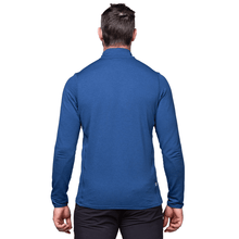 Load image into Gallery viewer, Mountain Equipment Men's Lumiko Half Zip Fleece Top (Admiral/Cosmos)