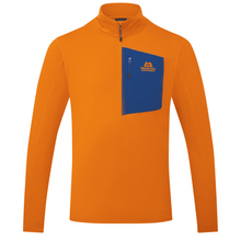 Load image into Gallery viewer, Mountain Equipment Men's Lumiko Half Zip Fleece Top (Rust/Admiral)