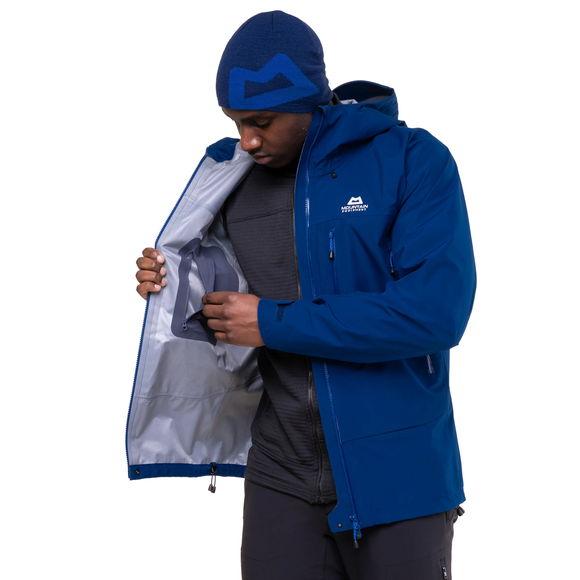 Mountain Equipment Men's Makalu 3L Gore-Tex Jacket (Admiral Blue)