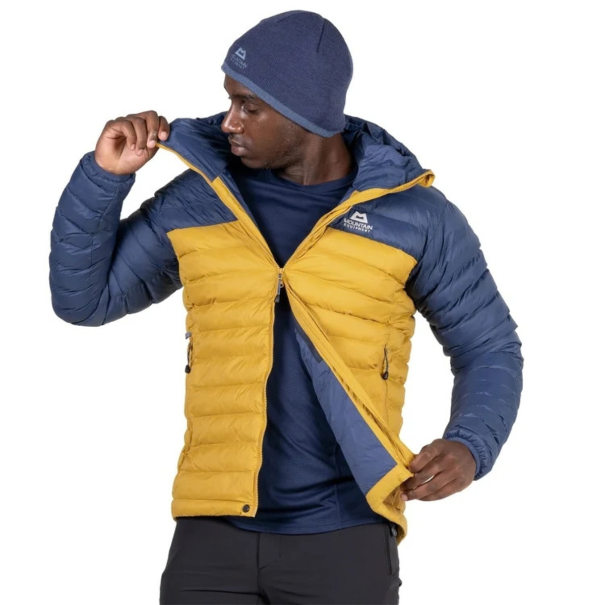 Mountain Equipment Men's Superflux Hooded Insulated Jacket Me-02328 Mustard Dusk ME-009010