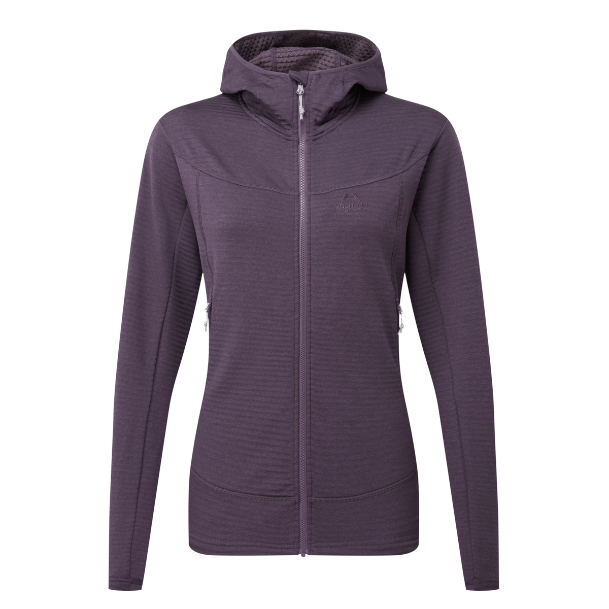 Mountain Equipment Women's Apiro Hooded Full Zip Fleece (Nightshade)