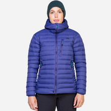 Load image into Gallery viewer, Mountain Equipment Women&#39;s Earthrise Hooded Down Jacket (Amethyst)
