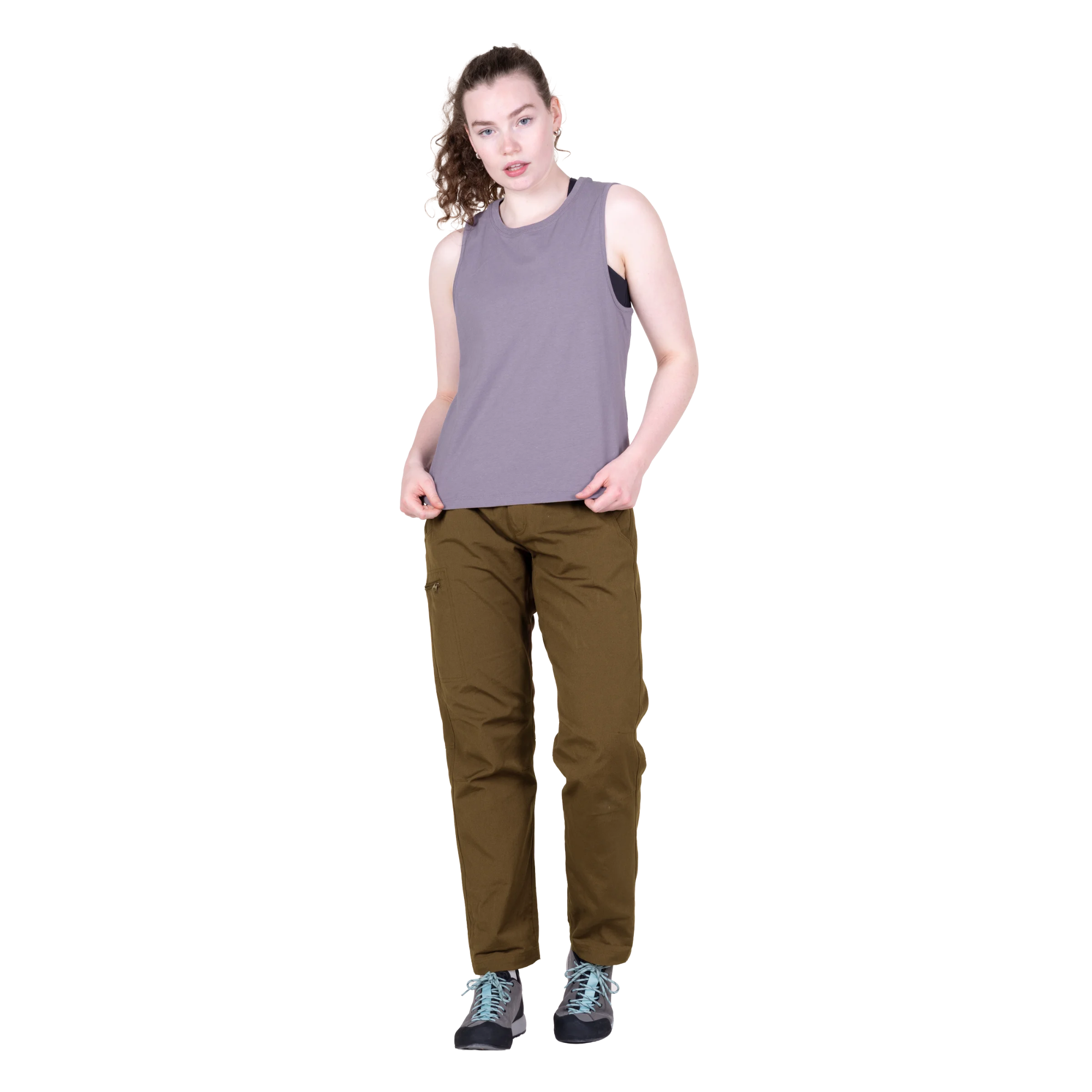 Mountain Equipment Women's Fairhead Organic Cotton Tank Top (Allium)
