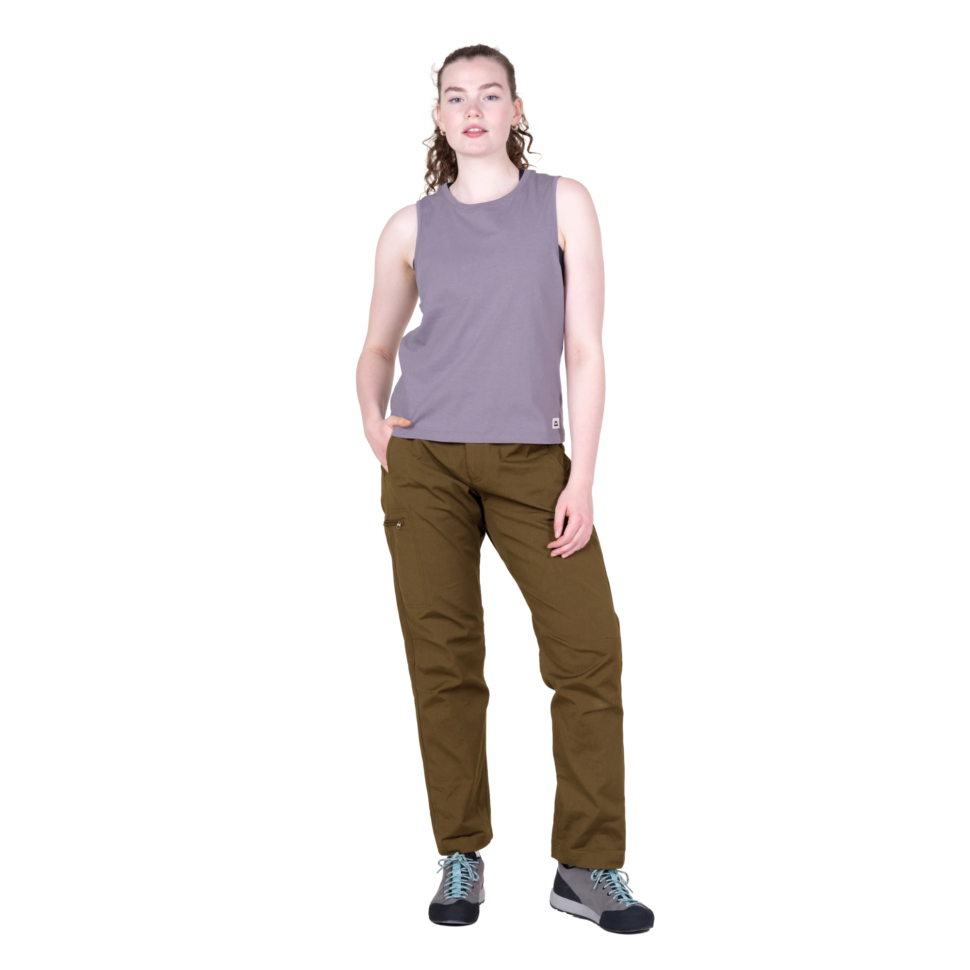 Mountain Equipment Women's Fairhead Organic Cotton Tank Top (Allium)