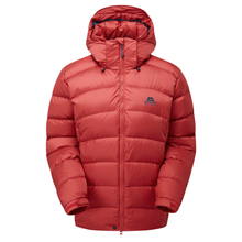 Load image into Gallery viewer, Mountain Equipment Women's Lightline 700 Fill Hooded Down Insulated Jacket (Rosewood)