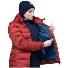 Load image into Gallery viewer, Mountain Equipment Women's Lightline 700 Fill Hooded Down Insulated Jacket (Rosewood)