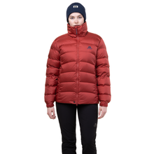 Load image into Gallery viewer, Mountain Equipment Women's Lightline 700 Fill Hooded Down Insulated Jacket (Rosewood)
