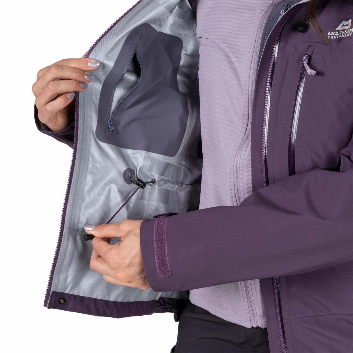 Mountain Equipment Women's Makalu 3L Gore-Tex Waterproof Jacket Me-01399 Nightshade ME-008829