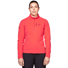Load image into Gallery viewer, Mountain Equipment Women's Micro Half Zip Fleece Top (Hibiscus)