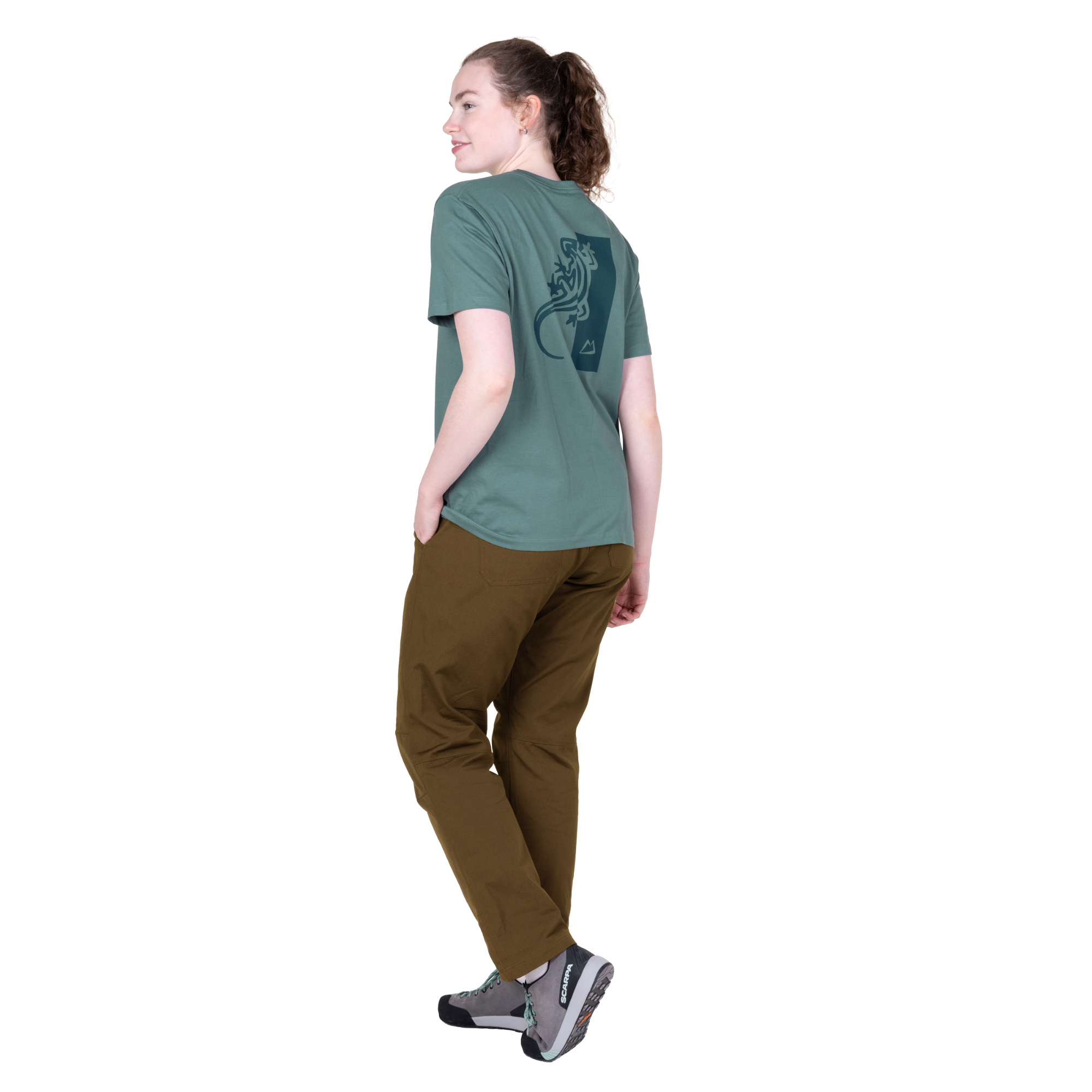 Mountain Equipment Women's Podus Organic Cotton Short Sleeve Tee (Goblin Blue)