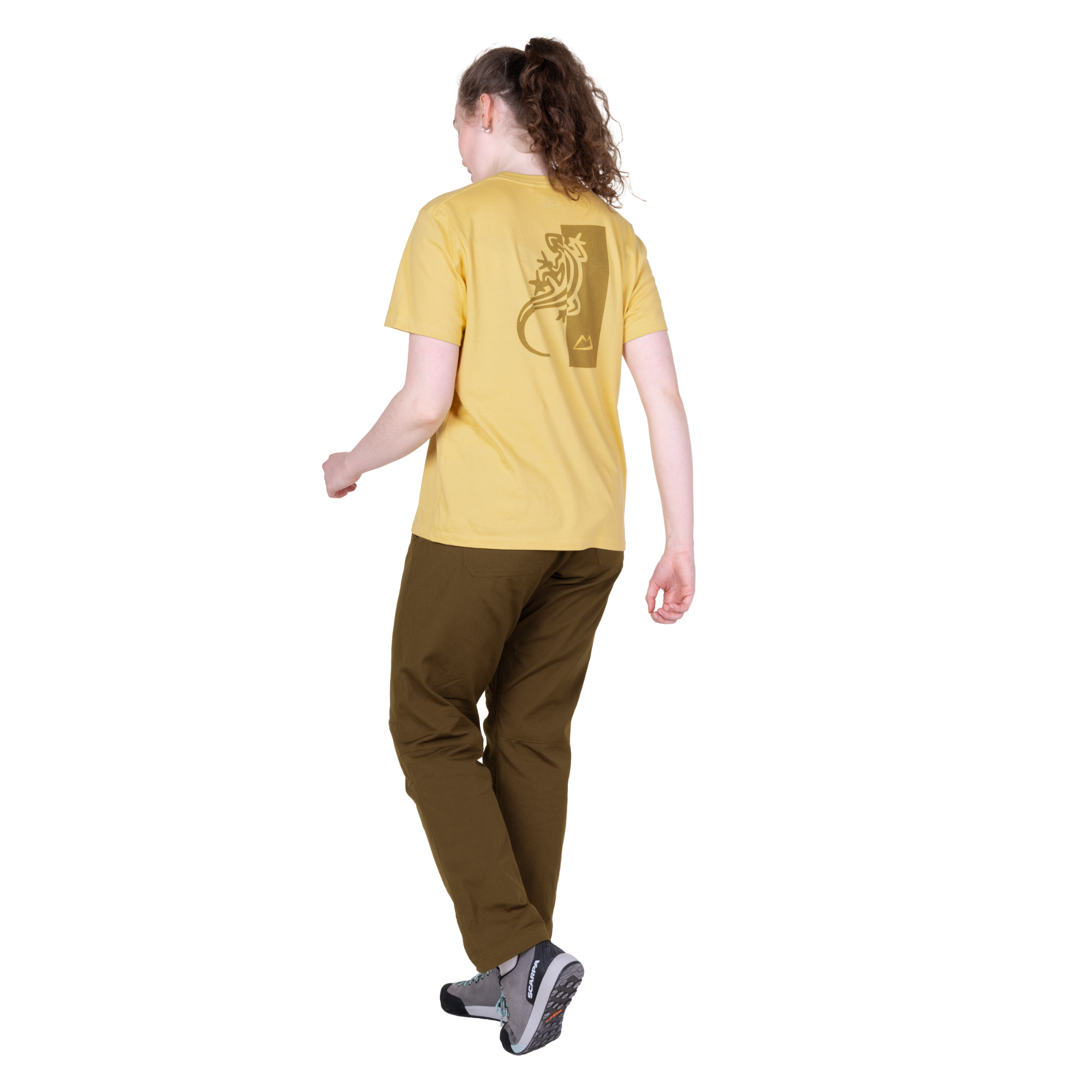 Mountain Equipment Women's Podus Organic Cotton Short Sleeve Tee (Rattan)