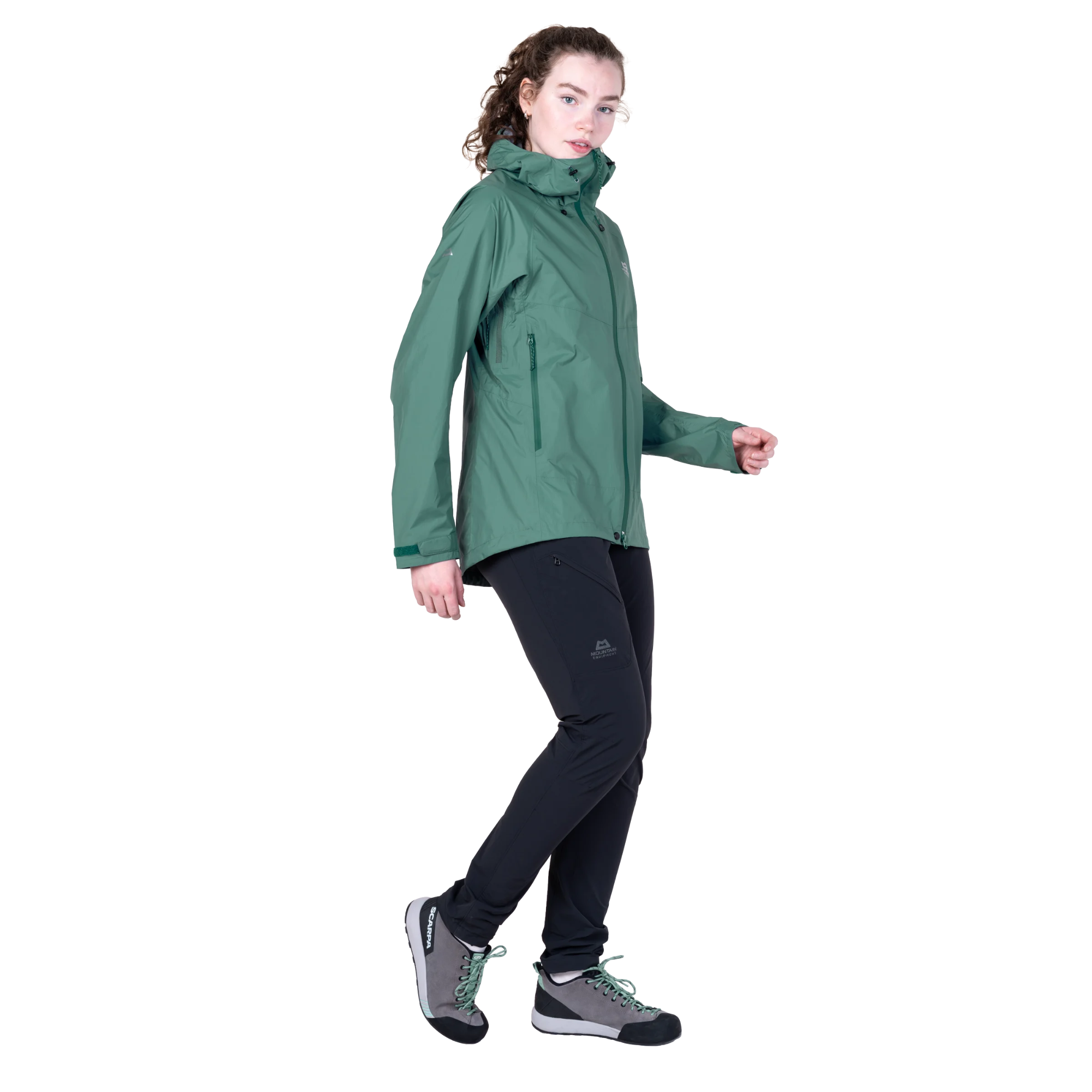 Mountain Equipment Women's Raintower 2.5L Waterproof Jacket (Sea Pine)