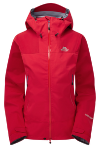 Mountain Equipment Women's Rupal Gore-Tex Jacket (Imperial Red/Crimson)