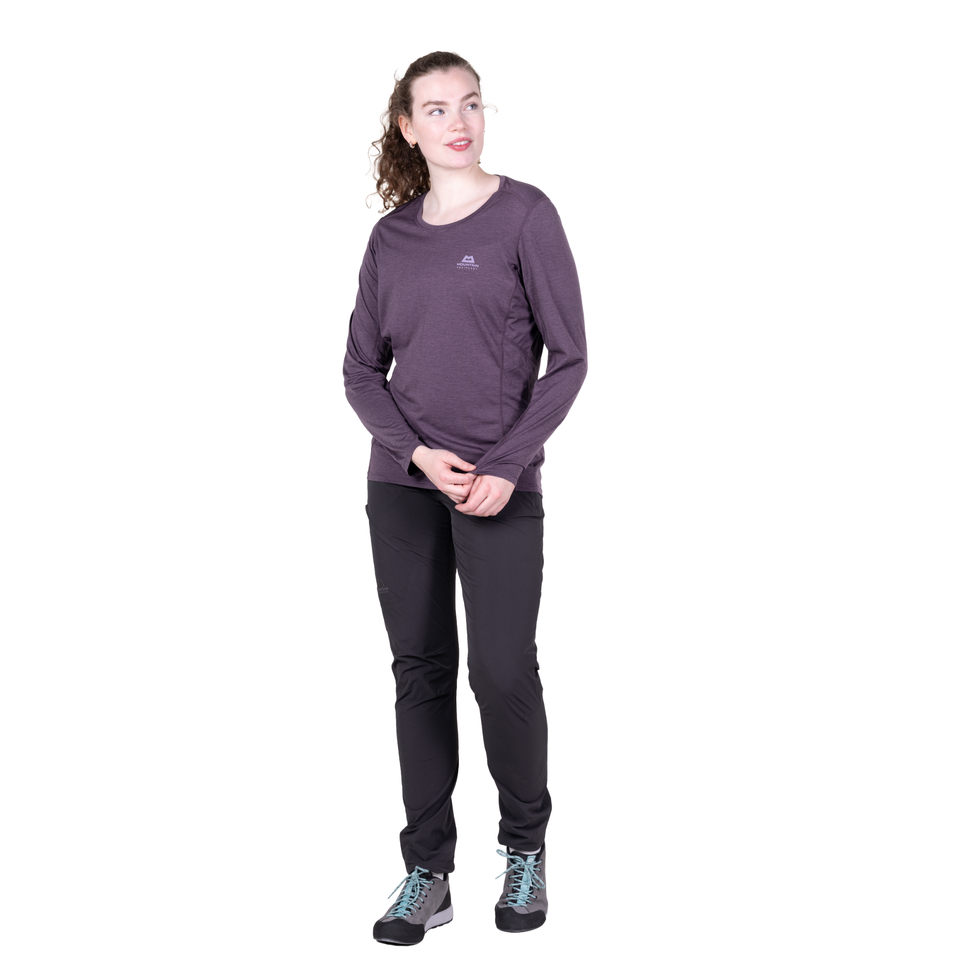 Mountain Equipment Women's Tempi Long Sleeve Technical Tee (Nightshade)