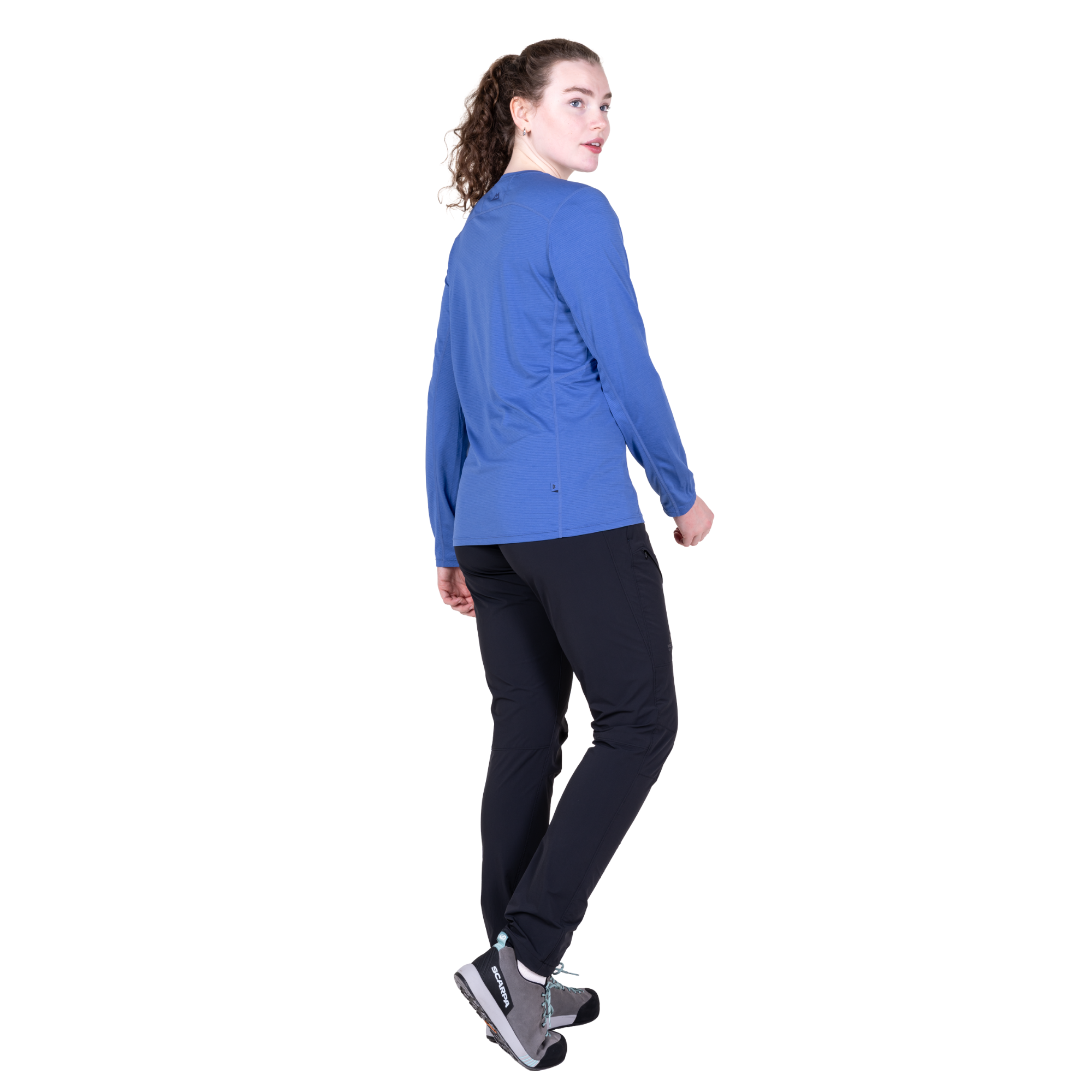Mountain Equipment Women's Tempi Long Sleeve Technical Tee (Vivid Blue)