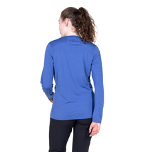 Load image into Gallery viewer, Mountain Equipment Women's Tempi Long Sleeve Technical Tee (Vivid Blue)