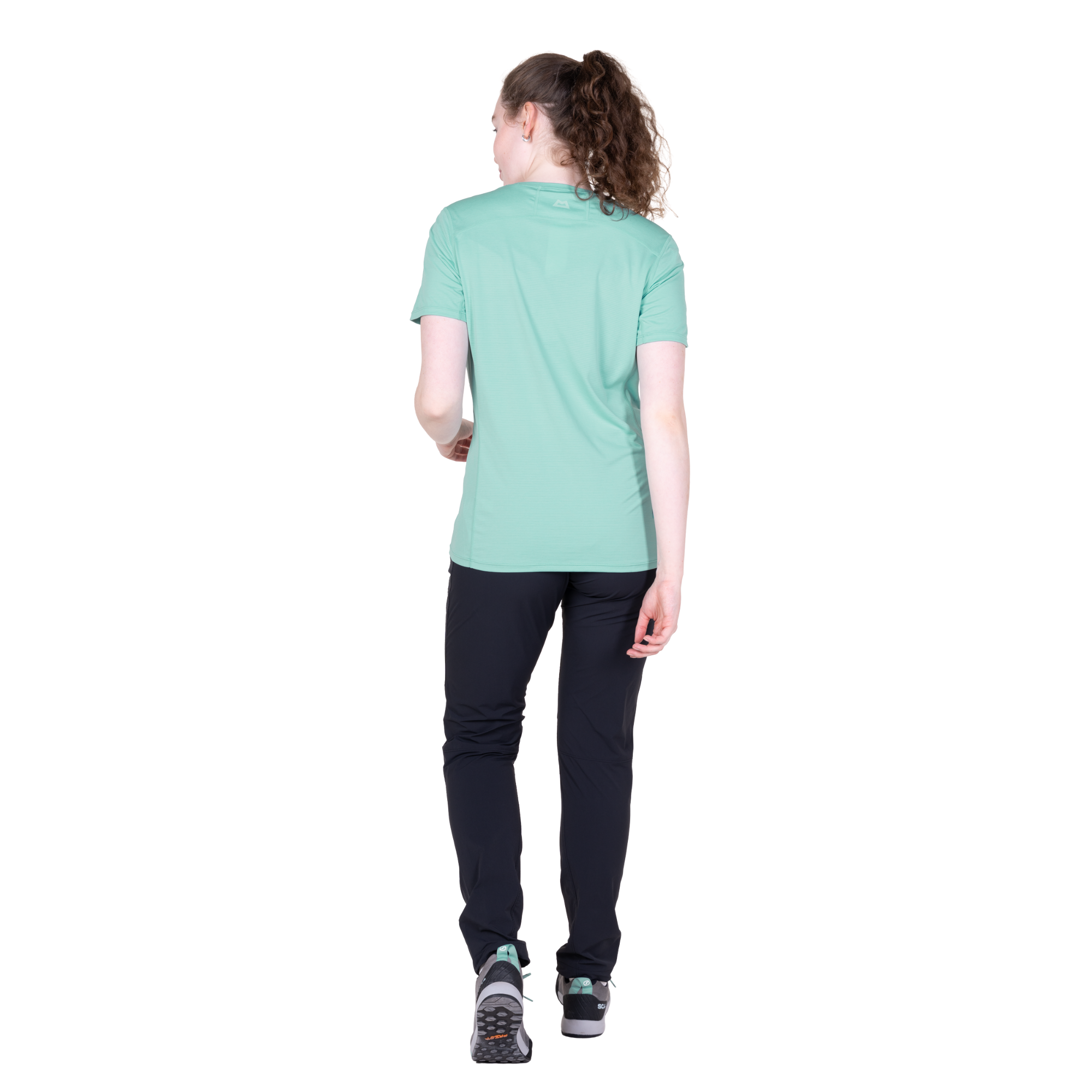 Mountain Equipment Women's Tempi Short Sleeve Technical Tee (Aqua)