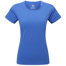 Load image into Gallery viewer, Mountain Equipment Women's Tempi Short Sleeve Technical Tee (Vivid Blue)