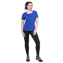 Load image into Gallery viewer, Mountain Equipment Women's Tempi Short Sleeve Technical Tee (Vivid Blue)