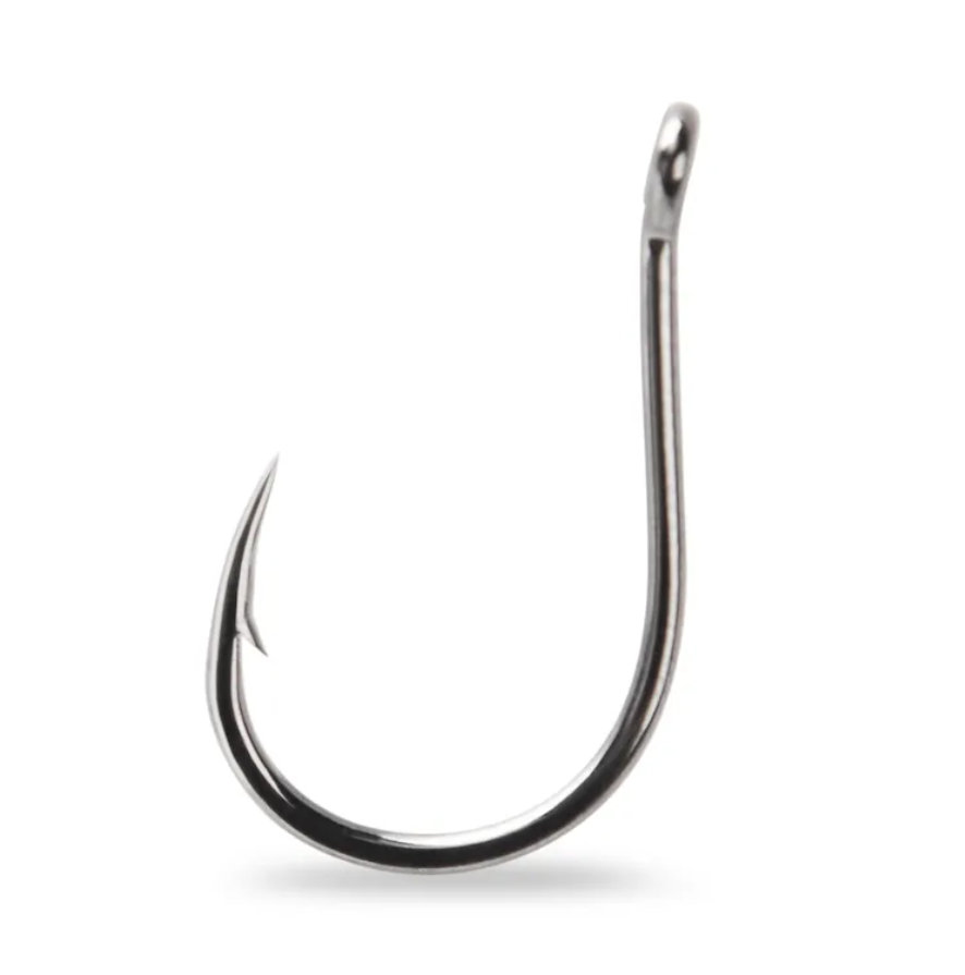 Mustad Chinu Eyed Hooks (Size 1/0)(10 Pack)