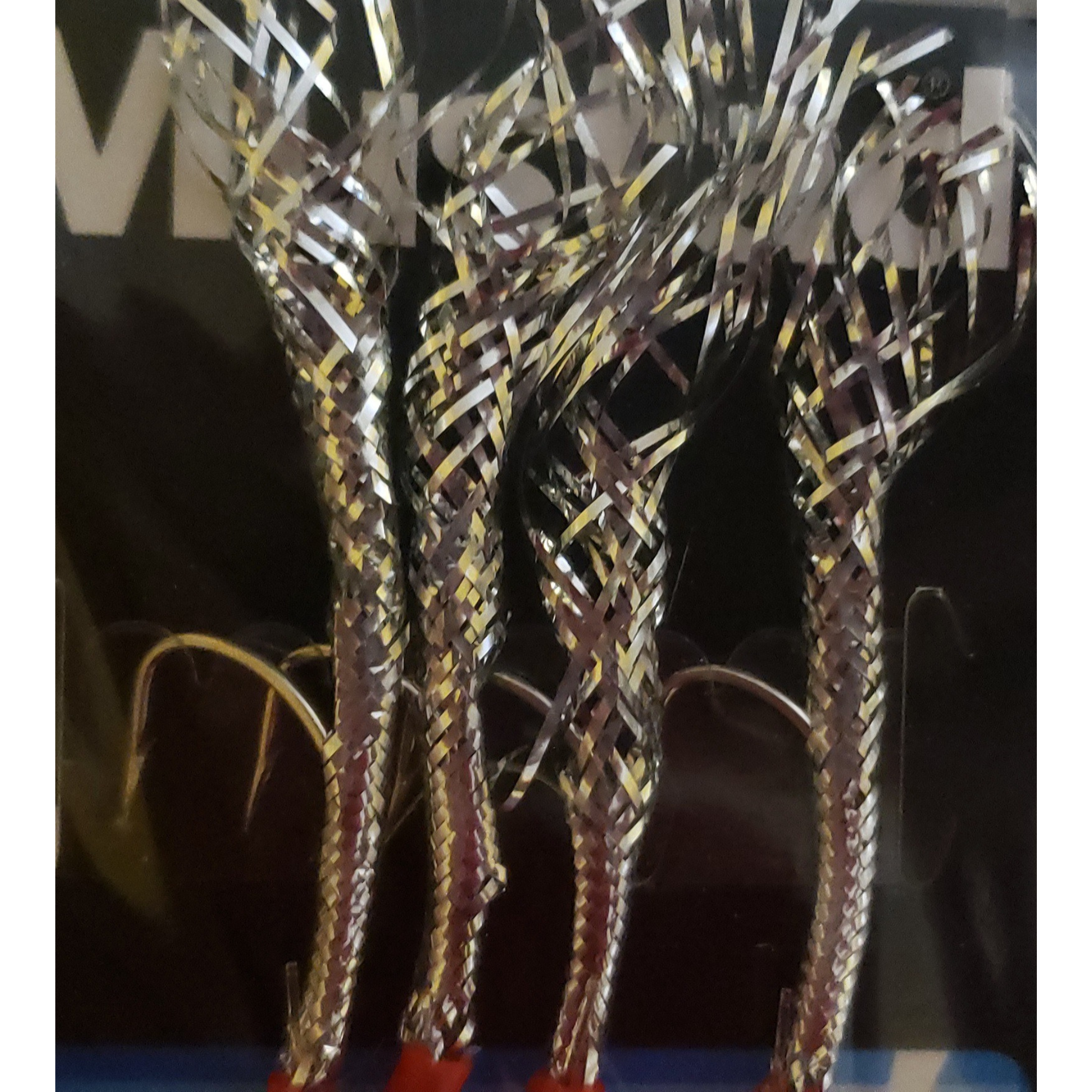 Mustad Sabiki 4 Hook Rig (Size 3/0)(Tinsel Mackerel)