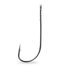 Load image into Gallery viewer, Mustad Worm Hooks (Size 2/0)(25 Pack)(Black Nickel)