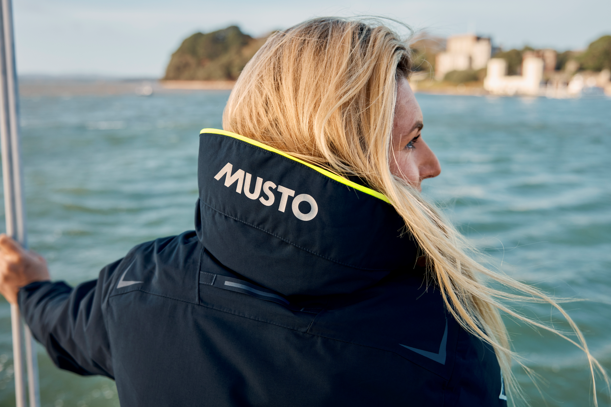 Musto Women's BR1 Channel Waterproof Sailing Jacket (True Navy)