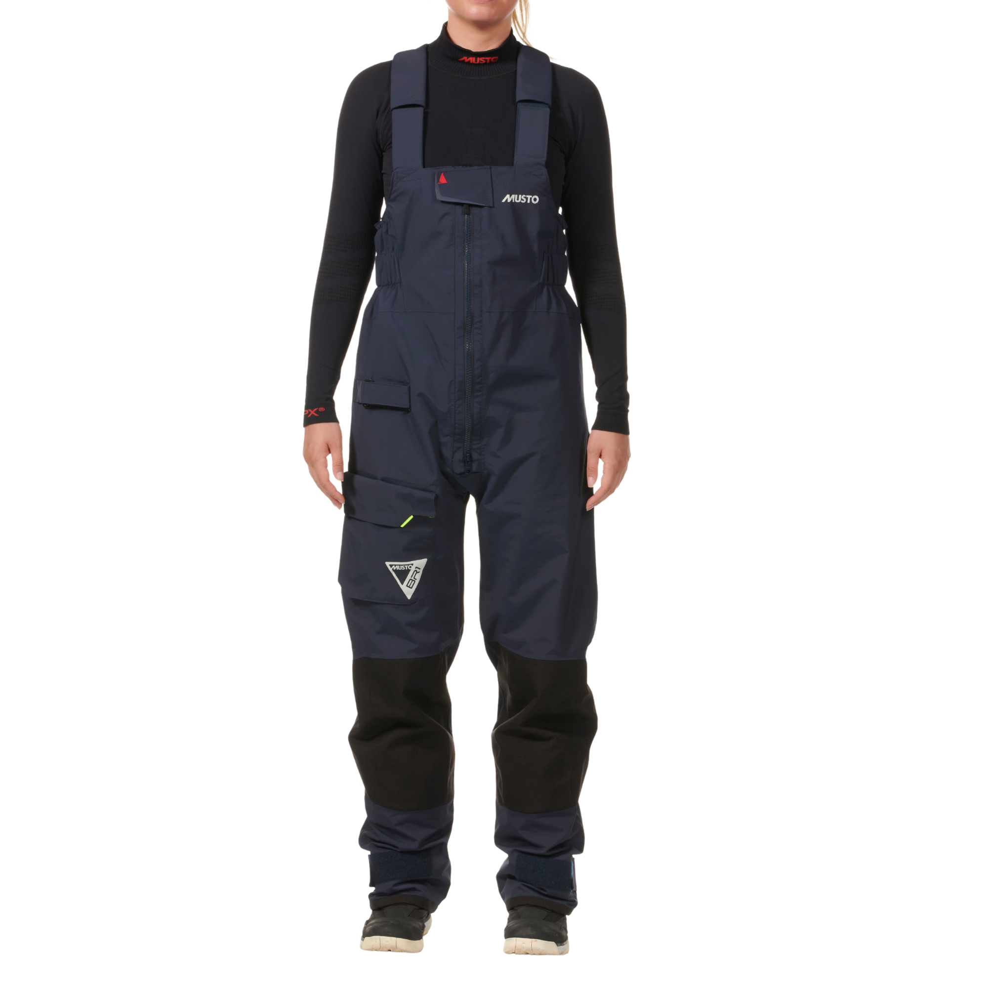 Musto Women's BR1 Channel Waterproof Sailing Trousers/Salopettes (True Navy)