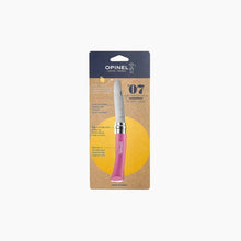 Load image into Gallery viewer, My First Opinel Kids #7 Stainless Steel Round Ended Knife (Fuchsia)