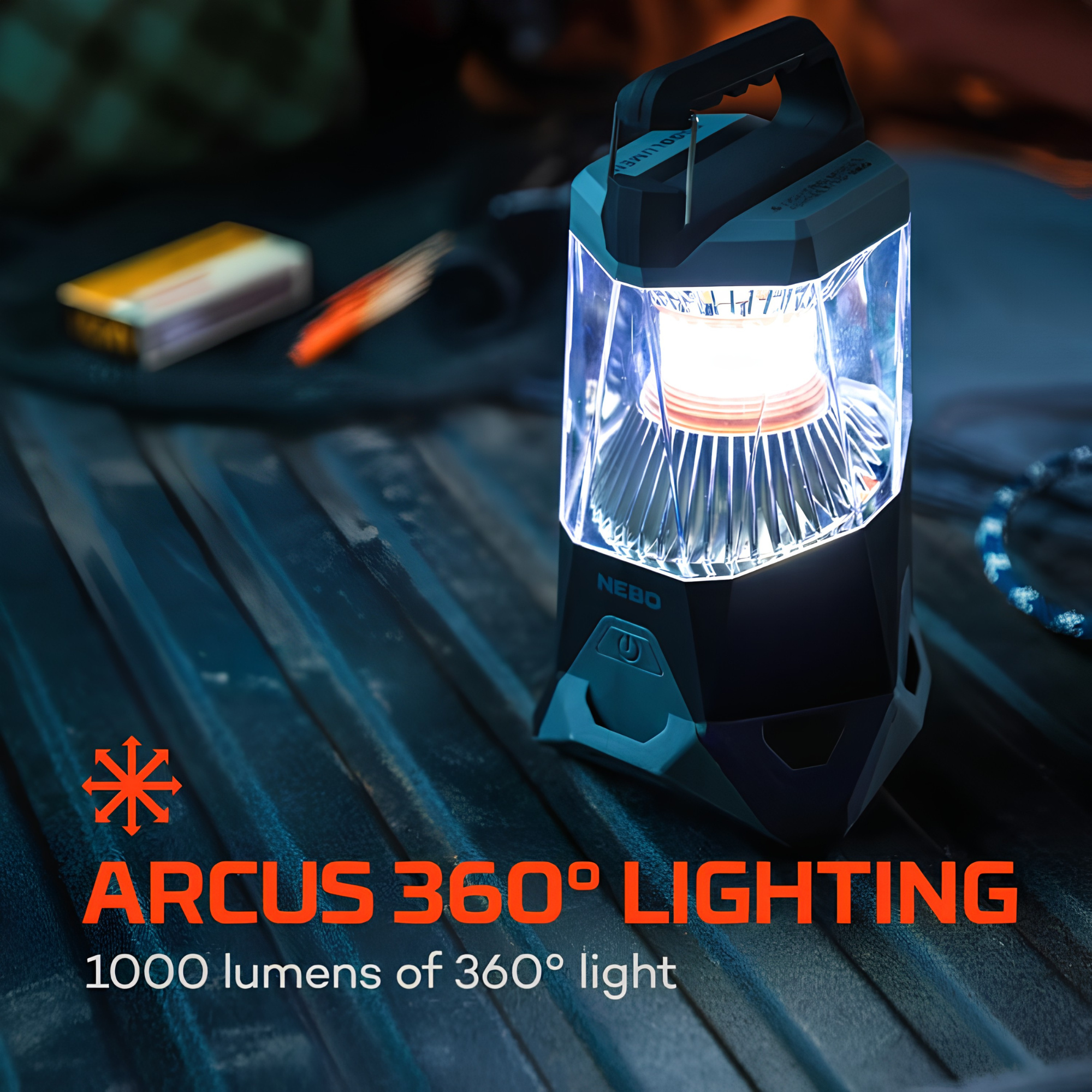 Nebo Galileo 1000 Lumen Rechargeable Lantern