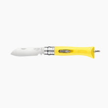 Load image into Gallery viewer, Opinel #9 DIY Stainless Steel Folding Tool Knife (Yellow)